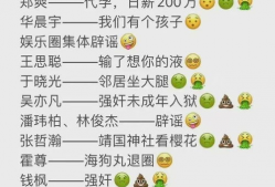 娱乐圈吃瓜表,明星幕后故事全曝光